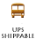 UPS Shippable